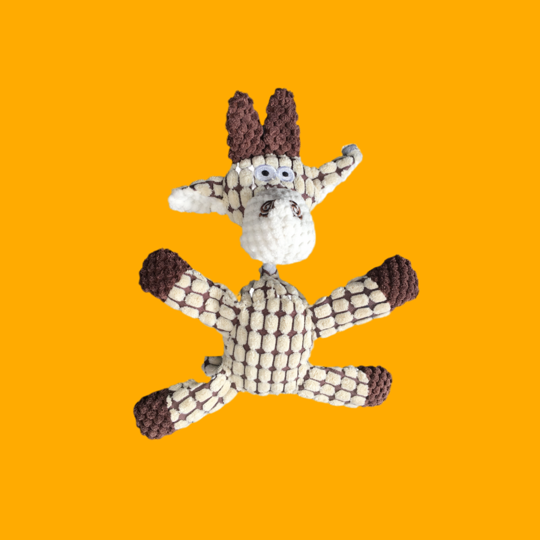 Dog Toy- Cow Shape